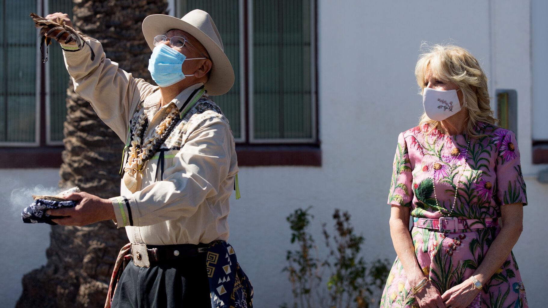 First lady Jill Biden visits Tohono O'odham Nation to promote cancer initiative
